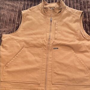Brahma Men's Tan Utility Vest